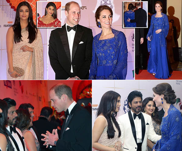 Pangeran William dan Kate Middleton Bertemu Bintang Bollywood